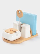 Набор для специй BellaTenero «Сиена», 4 предмета, на подставке, керамика, белый - Фото 2