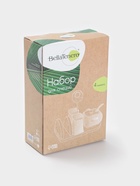 Набор для специй BellaTenero «Сиена», 4 предмета, на подставке, керамика, белый - Фото 14