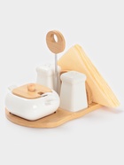 Набор для специй BellaTenero «Сиена», 4 предмета, на подставке, керамика, белый - Фото 2