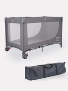 Манеж детский MowBaby play, серый - Фото 1