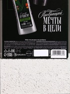 Набор "Настоящему мужчине", гель для душа, 250 мл и гель для бритья, 110 мл - фото 808974299