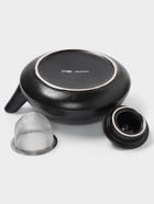 Чайник заварочный Magistro Black Swan, с ситом, 700 мл, керамика, чёрный - Фото 3