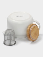 Чайник заварочный Magistro, с ситом, 1.1 л, керамика, белый - Фото 3