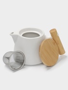 Чайник заварочный Magistro, с ситом, 750 л, керамика, белый - Фото 2