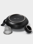 Чайник заварочный Magistro Black Swan, с ситом, 700 мл, керамика, чёрный - Фото 3