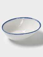 Салатник Magistro Blue Lagoon, 550 мл, 18.1×14.2 см, фарфор, белый - Фото 2