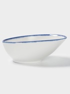 Салатник Magistro Blue Lagoon, 550 мл, 18.1×14.2 см, фарфор, белый - Фото 3