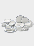 Салатник Magistro Blue Lagoon, 550 мл, 18.1×14.2 см, фарфор, белый - Фото 6