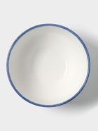 Салатник Magistro Blue Lagoon, 450 мл, 13×6.3 см, фарфор, белый - Фото 3