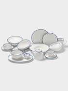 Салатник Magistro Blue Lagoon, 450 мл, 13×6.3 см, фарфор, белый - Фото 5