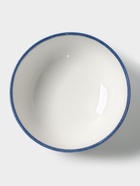 Салатник Magistro Blue Lagoon, 700 мл, 14.6×6.7 см, фарфор, белый - Фото 3