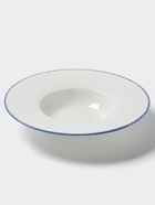 Тарелка для пасты Magistro Blue Lagoon, 350 мл, 26.5×5.5, фарфор, белая - Фото 2