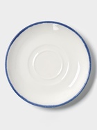 Бульонница с блюдцем Magistro Blue Lagoon, 300 мл, фарфор, белая - Фото 3