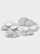 Бульонница с блюдцем Magistro Blue Lagoon, 300 мл, фарфор, белая - Фото 6