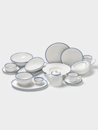 Чайная пара Magistro Blue Lagoon, 2 предмета: чашка 220 мл, блюдце d=15.5 см, фарфор, белая - Фото 9