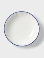 Глубокая тарелка Magistro Blue Lagoon, 1.55 л, d=22.5 см, фарфор, белая - Фото 3