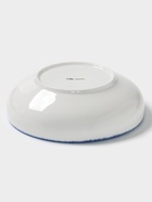 Глубокая тарелка Magistro Blue Lagoon, 1.55 л, d=22.5 см, фарфор, белая - Фото 4