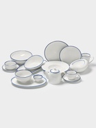 Соусник Magistro Blue Lagoon, 90 мл, d=8 см, фарфор, белый - Фото 5