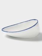 Салатник Magistro Blue Lagoon, 350 мл, 19.2×14.9×7.9, фарфор, белый - Фото 3