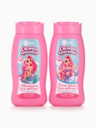 Набор детский «Самой красивой русалочке», гель-пена 250 мл, шампунь 250 мл, Чистое счастье - Фото 4