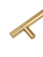 УЦЕНКА Ручка рейлинг ТУНДРА, облегчённая, d=12 мм, м/о 96/150 мм, внеш ножка, цвет золото - Фото 13