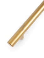 УЦЕНКА Ручка рейлинг ТУНДРА, облегчённая, d=12 мм, м/о 96/150 мм, внеш ножка, цвет золото - Фото 15