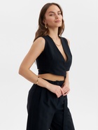 Жилет женский  MINAKU: Modern classic цвет темно-синий, р-р 44 10671127