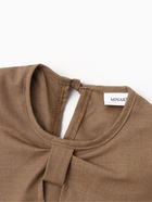 Платье для девочки, MINAKU, бежевое, рост 104 см - фото 36924151