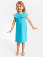 Платье для девочки, MINAKU, голубое, рост 122 см - фото 36924265