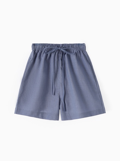 Шорты для мальчика, MINAKU, синие, рост 122 см