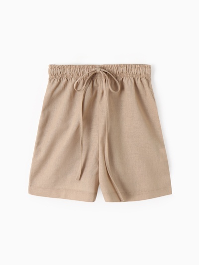 Шорты для мальчика, MINAKU, бежевые, рост 152 см