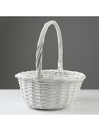 УЦЕНКА Набор корзин плетёных, 42×34×16/41 см; 37×30×14/36 см; 30×23×13/31 см; 3 шт., ива - Фото 3