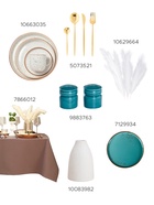 Салатник Magistro Queil, 1.4 л, d=24 см, фарфор, белый - Фото 7