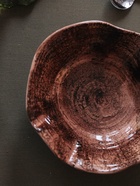 Салатник Magistro Wood, 350 мл, d=16.6 см, фарфор, коричневый - Фото 8