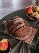 Блюдо для подачи Magistro Wood, 36.5×18×1.2 см, фарфор, коричневое - Фото 9