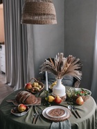 Блюдо для подачи Magistro Wood, 36.5×18×1.2 см, фарфор, коричневое - Фото 11