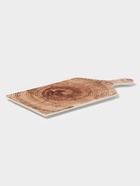 Блюдо для подачи Magistro Wood, 36.5×18×1.2 см, фарфор, коричневое 10663054 - фото 319648389