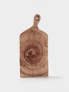 Блюдо для подачи Magistro Wood, 36.5×18×1.2 см, фарфор, коричневое - Фото 6