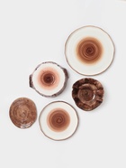 Тарелка Magistro Wood, d=20 см, фарфор, коричневая - Фото 7