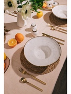 Тарелка для пасты Magistro Alpine Frost, 350 мл, 25.6×7.5 см, фарфор, белая - Фото 5