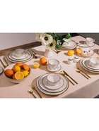 Салатник Magistro Alpine Frost, 600 мл, 18.8×5.1 см, фарфор, белый - Фото 5