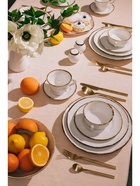 Салатник Magistro Alpine Frost, 600 мл, 18.8×5.1 см, фарфор, белый - Фото 6