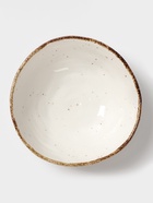 Миска Magistro Alpine Frost, 750 мл, 16.9×7.3 см, фарфор, белая - Фото 3