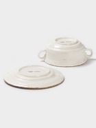 Бульонница с блюдцем Magistro Alpine Frost, 250 мл, фарфор, белая - Фото 7