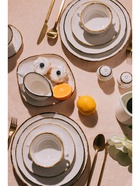 Набор для специй Magistro Alpine Frost, 2 предмета: перечница, солонка, 80 мл, 5×6 см, фарфор, белый - Фото 7