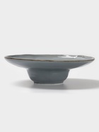 Тарелка для пасты Magistro Alpine Frost, 350 мл, 25.6×6.9 см, фарфор, голубовато-серый - Фото 2