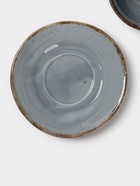 Бульонница с блюдцем Magistro Alpine Frost, 250 мл, фарфор, голубовато-серый - Фото 5