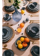 Набор для специй Magistro Alpine Frost, 2 предмета: перечница, солонка, 80 мл, 5×6 см, фарфор, голубовато-серый - Фото 6