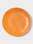 Тарелка Magistro Potter, d=21.8 см, фарфор, оранжевая - Фото 1