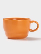 Чайная пара Magistro Potter, 2 предмета: чашка 250 мл, блюдце d=15.3 см, фарфор, оранжевая - Фото 4